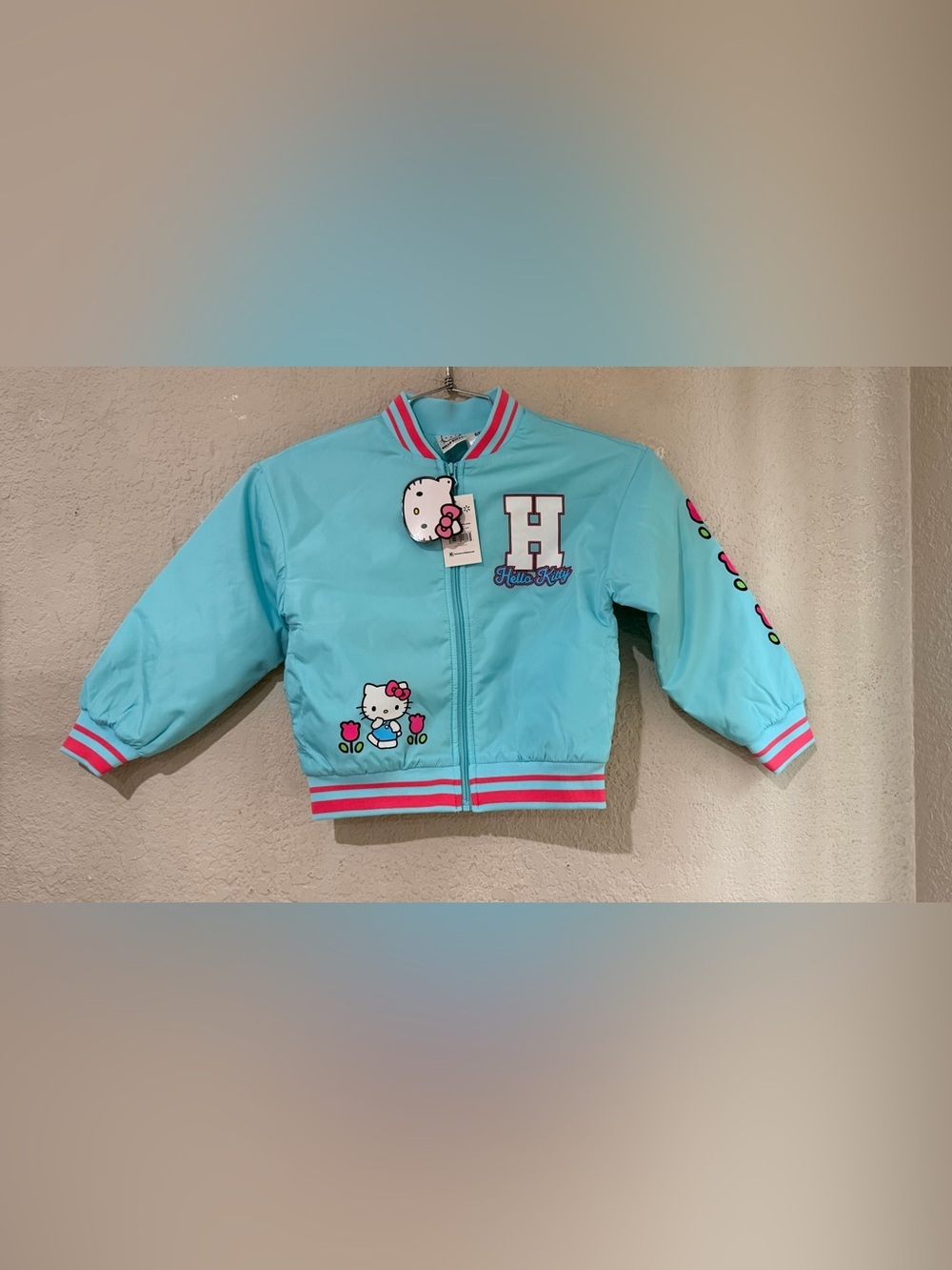 Hello Kitty Light Blue Jacket with Pink Trim
6/6X